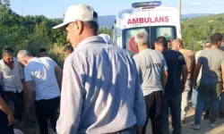 İnegöl'de Freni Boşalan Traktör Hareket Etti, Sürücü Altında Kaldı
