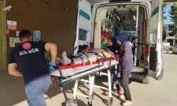 İnegöl’de otomobil ile motosiklet çarpıştı!
