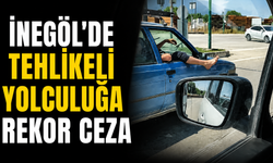 İnegöl’de Tehlikeli Yolculuğa Rekor Ceza Yağdı!