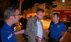 Lastikleri Kesip Mazot Döktü, Kaçarken Değil İzlerken Yakalandı