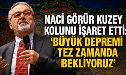 Naci Görür kuzey kolunu işaret etti: “Büyük depremi tez zamanda bekliyoruz”