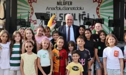 Nilüfer’de Çocuklar Sanatla Buluştu