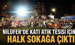 Nilüfer’de Katı Atık Tesisi İçin Halk Sokağa Çıktı