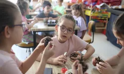 Osmangazi’de Çocuklar Doğayı Sanata Dönüştürüyor