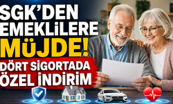 SGK’den emeklilere müjde! Dört sigortada özel indirim