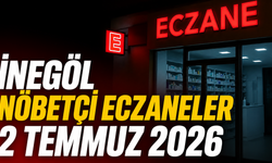 İnegöl Nöbetçi Eczaneler 2 Temmuz 2026