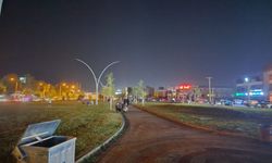 İnegöl Şehir Parkı’nın bir bölümü karanlıkta kaldı