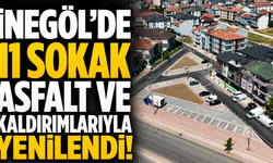 İnegöl’de 11 Sokak Asfalt ve Kaldırımlarıyla Yenilendi!