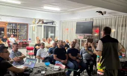 İnegöl’de avcılara orman yangınları eğitimi verildi