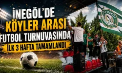 İnegöl'de Köyler Arası Futbol Turnuvasında İlk 3 Hafta Tamamlandı