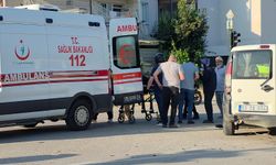İnegöl’de Motosiklet Hafif Ticari Araca Çarptı! 1 Kişi Yaralandı