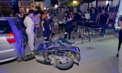 İnegöl’de Otomobil ile Motosiklet Çarpıştı! 1 Yaralı