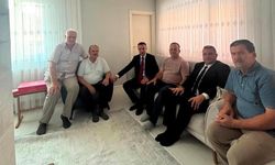 Kaymakam Akpay ilk ziyaretini şehit ailesine yaptı