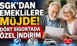 SGK’dan emeklilere müjde! Dört sigortada özel indirim