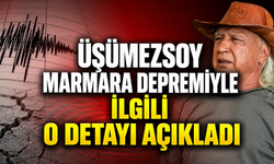 Üşümezsoy Marmara Depremiyle İlgili O Detayı Açıkladı