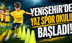 Yenişehir’de 200 çocuk Yaz Spor Okulu’nda sahaya çıktı