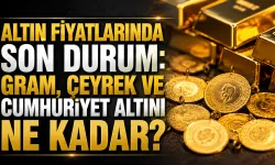 Altın fiyatlarında son durum: Gram, çeyrek ve Cumhuriyet altını ne kadar? 3 Ağustos 2026