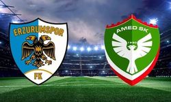 Amedspor - Erzurumspor canlı anlatım