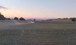 Arazi ve orman yangınları böyle çıkıyor! Tarlada ateş yakıp gitti