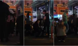 Bursa’da asansörde mahsur kalan 2 genç 1 saatlik çalışmayla kurtarıldı