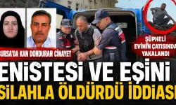 Bursa’da iki kişiyi öldürdüğü iddia edilen şüpheli çatıda yakalandı