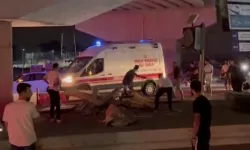 Bursa’da motosiklet bariyerlere çarptı: Sürücü ağır yaralandı
