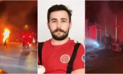 Bursa’da yangına müdahale eden itfaiye eri yüksekten düşerek yaralandı