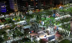 Bursa’nın fethinin 700. yılı şenlikleri Nilüfer’de renkli görüntülere sahne oldu