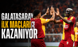 Galatasaray, ligde ilk maçlarını kazanıyor