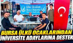 Bursa Ülkü Ocaklarından üniversite adaylarına destek