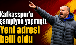 Kafkasspor 'u şampiyon yapmıştı. Yeni adresi belli oldu