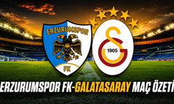 Erzurumspor FK-Galatasaray maç özeti