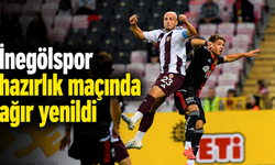 İnegölspor hazırlık maçında ağır yenildi