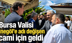 İsmi değişen camide Vali Cuma namazını kıldı