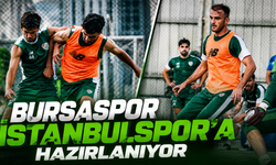 Bursaspor’un hafta içi mesaisi