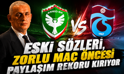 Amed-Trabzon maçı öncesi paylaşım rekoru kırdı
