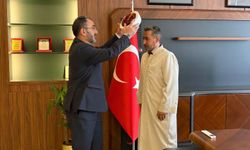 Cübbe sarığını Bursa il müftüsü giydirdi