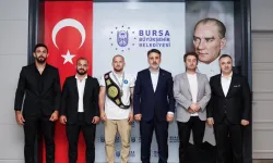 Dünya şampiyonu Fazlı Eryılmaz Bursa’da ağırlandı