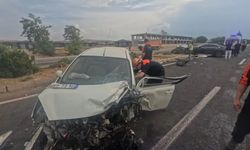Elazığ'da trafik kazası: 2 yaralı