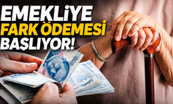 Emekliye fark ödemesi başlıyor! Emekliye zam farkının yatacağı tarih belli oldu!