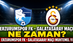 Erzurumspor FK - Galatasaray maçı ne zaman, saat kaçta, hangi kanalda? Erzurumspor FK - Galatasaray muhtemel 11