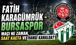 Fatih Karagümrük - Bursaspor maçı ne zaman, saat kaçta ve hangi kanalda?