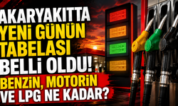 Akaryakıtta yeni günün tabelası belli oldu! Benzin, motorin ve LPG ne kadar?