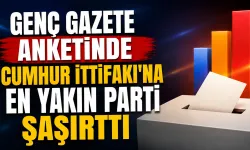 Genç Gazete anketinde Cumhur İttifakı'na en yakın parti şaşırttı