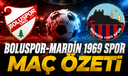 Boluspor-Mardin 1969 Spor Maç Özeti