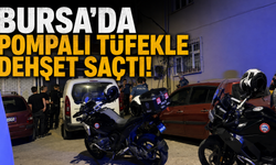 Bursa’da Pompalı Tüfekli Şüpheli Akrabasının Evini Bastı