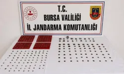 Bursa'da tarihi eser kaçakçısı sert kayaya çarptı