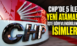 CHP’de 5 ile yeni atama! İşte görevlendirilen isimler
