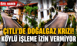 Çitli'de doğalgaz krizi! Köylü koordinasyon buzluğa tepkili, işleme izin vermiyor