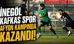 İnegöl Kafkas Spor Afyon Kampında Kazandı!